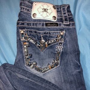 Size 26 miss me bootcut jeans